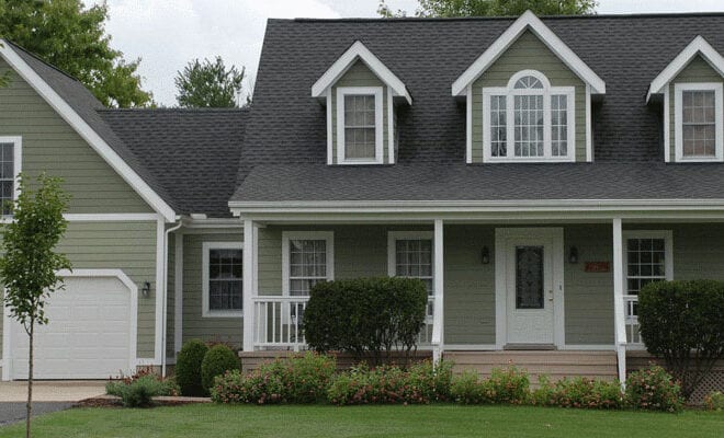 Painting metal siding